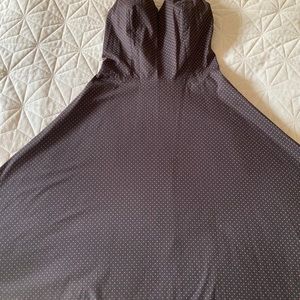 Polka dot halter dress
